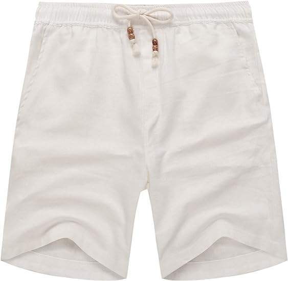 New design Custom Logo Men's Linen Shorts Casual Elastic Waist Drawstring Summer Beach Shorts,Shuliqi Apparel - Men's Clothing Wholesale Manufacturer,New design Custom Logo Men's Linen Shorts Casual Elastic Waist Drawstring Summer Beach Shorts
