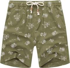 New design Custom Logo Men's Linen Shorts Casual Elastic Waist Drawstring Summer Beach Shorts,Shuliqi Apparel - Men's Clothing Wholesale Manufacturer,New design Custom Logo Men's Linen Shorts Casual Elastic Waist Drawstring Summer Beach Shorts
