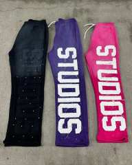 Custom 450 GSM Heavyweight Cotton Sun Faded Pullover Hoodie Acid Wash Custom Rhinestone Distressed Sweatpants And Hoodie Sets,Shuliqi Apparel - Men's Clothing Wholesale Manufacturer,Custom 450 GSM Heavyweight Cotton Sun Faded Pullover Hoodie Acid Wash Custom Rhinestone Distressed Sweatpants And Hoodie Sets