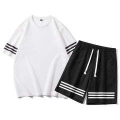 Customized Summer 2 Piece Tracksuit Short Set Printed Short Sleeve Casual Summer Jogger Shorts T-shirt Set Men,Shuliqi Apparel - Men's Clothing Wholesale Manufacturer,Customized Summer 2 Piece Tracksuit Short Set Printed Short Sleeve Casual Summer Jogger Shorts T-shirt Set Men