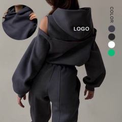 Plus Size Sportswear Women Joggers Suits Set Gym Clothing Workout Sweatpants and Hoodie Set,Shuliqi Apparel - Men's Clothing Wholesale Manufacturer,Plus Size Sportswear Women Joggers Suits Set Gym Clothing Workout Sweatpants and Hoodie Set