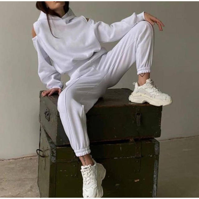 Plus Size Sportswear Women Joggers Suits Set Gym Clothing Workout Sweatpants and Hoodie Set,Shuliqi Apparel - Men's Clothing Wholesale Manufacturer,Plus Size Sportswear Women Joggers Suits Set Gym Clothing Workout Sweatpants and Hoodie Set