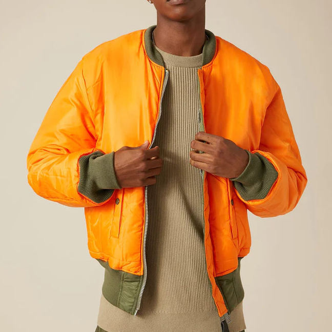 Wholesale High Quality Winter Warm Men' Windproof Jacket 100% Polyester MA-1 Army Green Custom Bomber Jacket For Men,Shuliqi Apparel - Men's Clothing Wholesale Manufacturer,Wholesale High Quality Winter Warm Men' Windproof Jacket 100% Polyester MA-1 Army Green Custom Bomber Jacket For Men