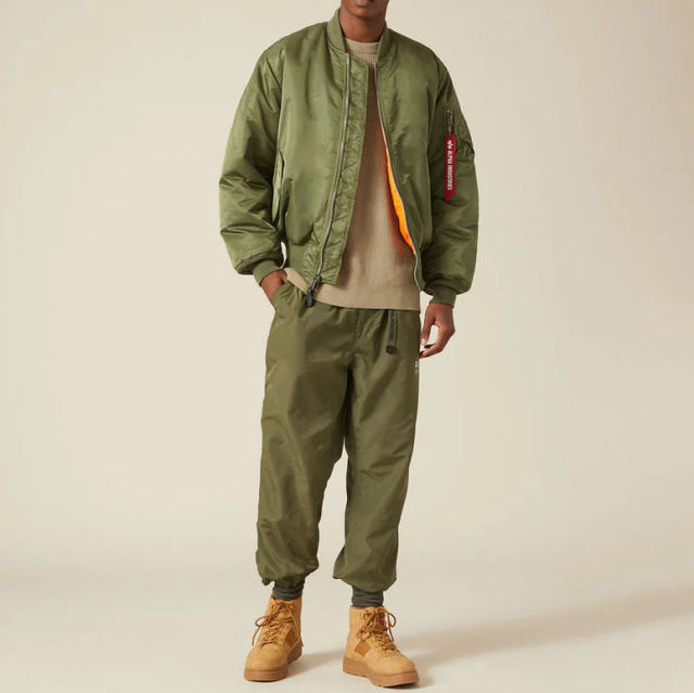 Wholesale High Quality Winter Warm Men' Windproof Jacket 100% Polyester MA-1 Army Green Custom Bomber Jacket For Men,Shuliqi Apparel - Men's Clothing Wholesale Manufacturer,Wholesale High Quality Winter Warm Men' Windproof Jacket 100% Polyester MA-1 Army Green Custom Bomber Jacket For Men