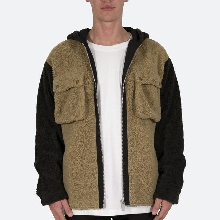 New Fashion Dropped Shoulder Design Two Tone Sherpa custom full zip up hoodies jacket for men,Shuliqi Apparel - Men's Clothing Wholesale Manufacturer,New Fashion Dropped Shoulder Design Two Tone Sherpa custom full zip up hoodies jacket for men | Wholesale Men's Apparel | OEM | Shuliqi