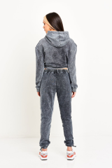 Girls 2 Piece Crop Top Hoody Acid Wash Cropped Pullover Hoodie,Shuliqi Apparel - Men's Clothing Wholesale Manufacturer,Girls 2 Piece Crop Top Hoody Acid Wash Cropped Pullover Hoodie | Wholesale Men's Apparel | OEM | Shuliqi
