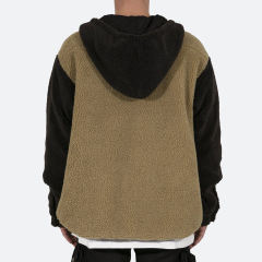 New Fashion Dropped Shoulder Design Two Tone Sherpa custom full zip up hoodies jacket for men,Shuliqi Apparel - Men's Clothing Wholesale Manufacturer,New Fashion Dropped Shoulder Design Two Tone Sherpa custom full zip up hoodies jacket for men | Wholesale Men's Apparel | OEM | Shuliqi