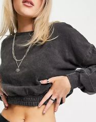 Girls 2 Piece Crop Top Hoody Acid Wash Cropped Pullover Hoodie,Shuliqi Apparel - Men's Clothing Wholesale Manufacturer,Girls 2 Piece Crop Top Hoody Acid Wash Cropped Pullover Hoodie | Wholesale Men's Apparel | OEM | Shuliqi