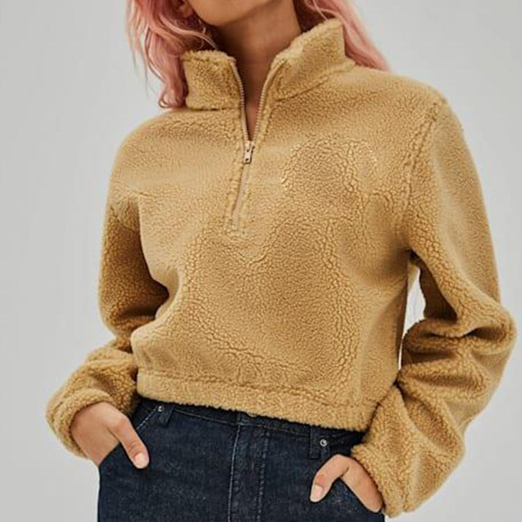 Blank Wholesale Crop Quarter Zip Sherpa Wool Jacket With Hood Custom Men Sherpa Fleece Jacket Women,Shuliqi Apparel - Men's Clothing Wholesale Manufacturer,Blank Wholesale Crop Quarter Zip Sherpa Wool Jacket With Hood Custom Men Sherpa Fleece Jacket Women | Wholesale Men's Apparel | OEM | Shuliqi