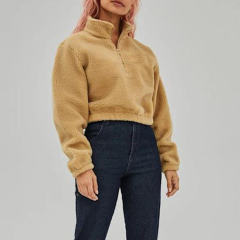 Blank Wholesale Crop Quarter Zip Sherpa Wool Jacket With Hood Custom Men Sherpa Fleece Jacket Women,Shuliqi Apparel - Men's Clothing Wholesale Manufacturer,Blank Wholesale Crop Quarter Zip Sherpa Wool Jacket With Hood Custom Men Sherpa Fleece Jacket Women | Wholesale Men's Apparel | OEM | Shuliqi
