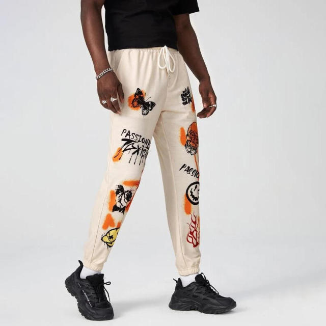 Wholesale Custom LOGO plain gym workout casual Letter skull printed sweatpants men,Shuliqi Apparel - Men's Clothing Wholesale Manufacturer,Wholesale Custom LOGO plain gym workout casual Letter skull printed sweatpants men | Wholesale Men's Apparel | OEM | Shuliqi