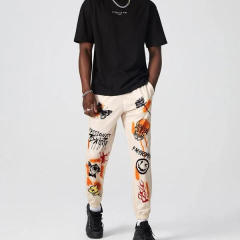 Wholesale Custom LOGO plain gym workout casual Letter skull printed sweatpants men,Shuliqi Apparel - Men's Clothing Wholesale Manufacturer,Wholesale Custom LOGO plain gym workout casual Letter skull printed sweatpants men | Wholesale Men's Apparel | OEM | Shuliqi