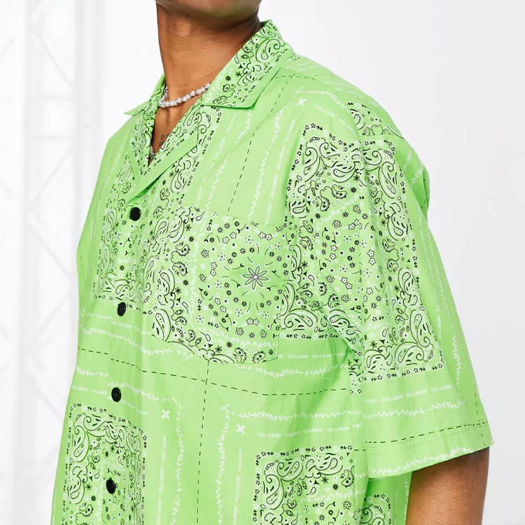 Luxury Shirt And Short Sets Men Bandana Shirts For Men,Shuliqi Apparel - Men's Clothing Wholesale Manufacturer,Luxury Shirt And Short Sets Men Bandana Shirts For Men | Wholesale Men's Apparel | OEM | Shuliqi