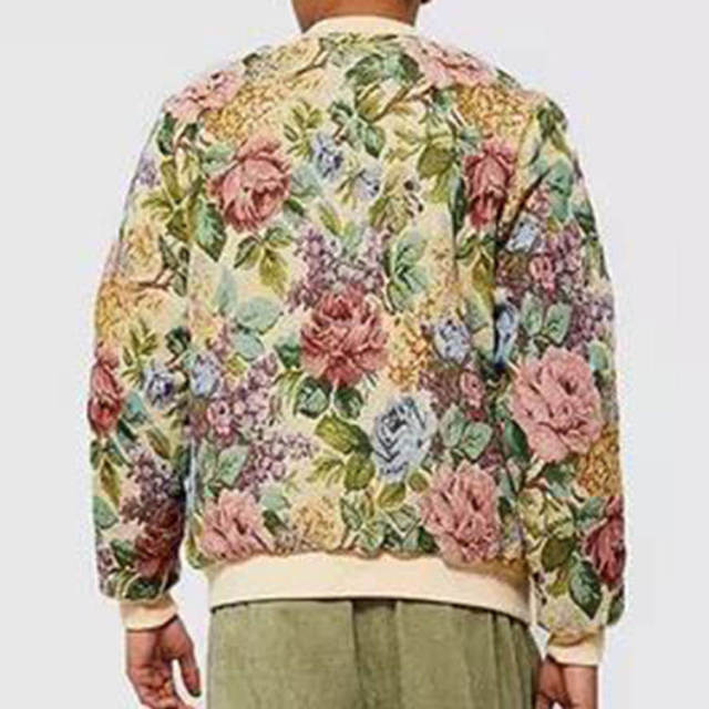 Padded Custom Bomber Jacket Men Tapestry Jacket,Shuliqi Apparel - Men's Clothing Wholesale Manufacturer,Padded Custom Bomber Jacket Men Tapestry Jacket | Wholesale Men's Apparel | OEM | Shuliqi