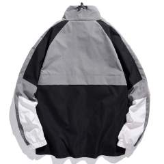 Street Hip Hop Fashion Letter Print Colorblock Zip Up Hooded Windbreaker Sport Men Bomber Jacket,Shuliqi Apparel - Men's Clothing Wholesale Manufacturer,Street Hip Hop Fashion Letter Print Colorblock Zip Up Hooded Windbreaker Sport Men Bomber Jacket | Wholesale Men's Apparel | OEM | Shuliqi
