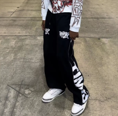 Custom Baggy Fit Straight Zipper Zip Up Side Wide Leg Sweat Flare Pants Men Sweatpants,Shuliqi Apparel - Men's Clothing Wholesale Manufacturer,Custom Baggy Fit Straight Zipper Zip Up Side Wide Leg Sweat Flare Pants Men Sweatpants | Wholesale Men's Apparel | OEM | Shuliqi