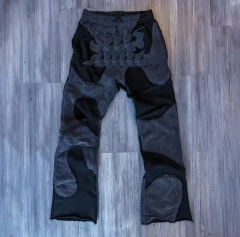 High Quality Streetwear Acid Washed Vintage Sunfade Flair Sweatpants Embroidered Patch Jogger Cut And Sew Flare Sweat Sweatpants,Shuliqi Apparel - Men's Clothing Wholesale Manufacturer,High Quality Streetwear Acid Washed Vintage Sunfade Flair Sweatpants Embroidered Patch Jogger Cut And Sew Flare Sweat Sweatpants | Wholesale Men's Apparel | OEM | Shuliqi