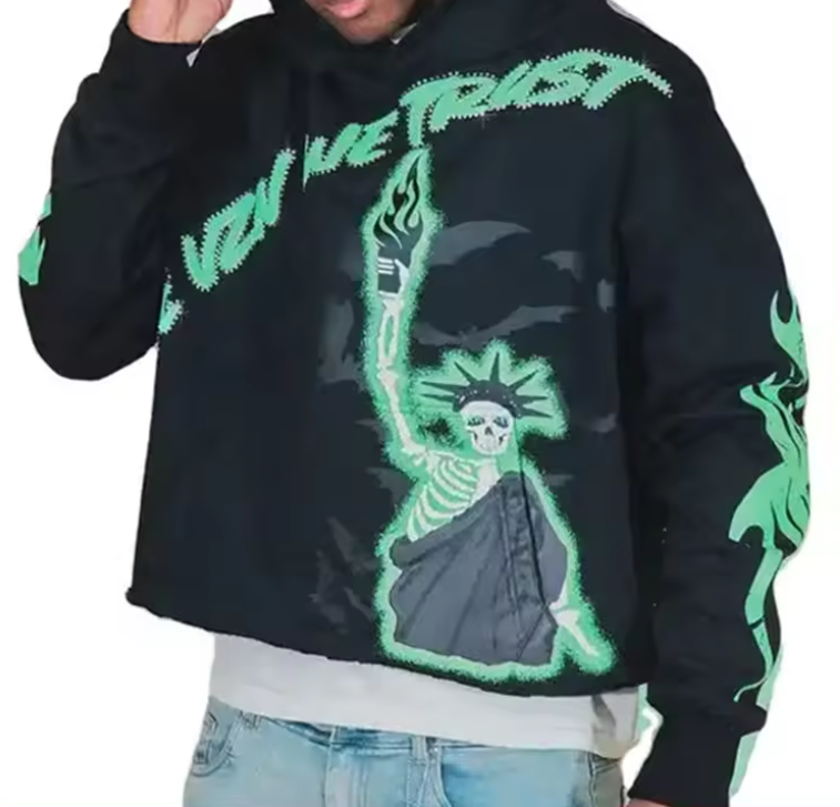 Custom Hoodies Puff Print Heavyweight Pullover Cotton Hot Drilling Streetwear Sweatshirts Men,Shuliqi Apparel - Men's Clothing Wholesale Manufacturer,Custom Hoodies Puff Print Heavyweight Pullover Cotton Hot Drilling Streetwear Sweatshirts Men | Wholesale Men's Apparel | OEM | Shuliqi