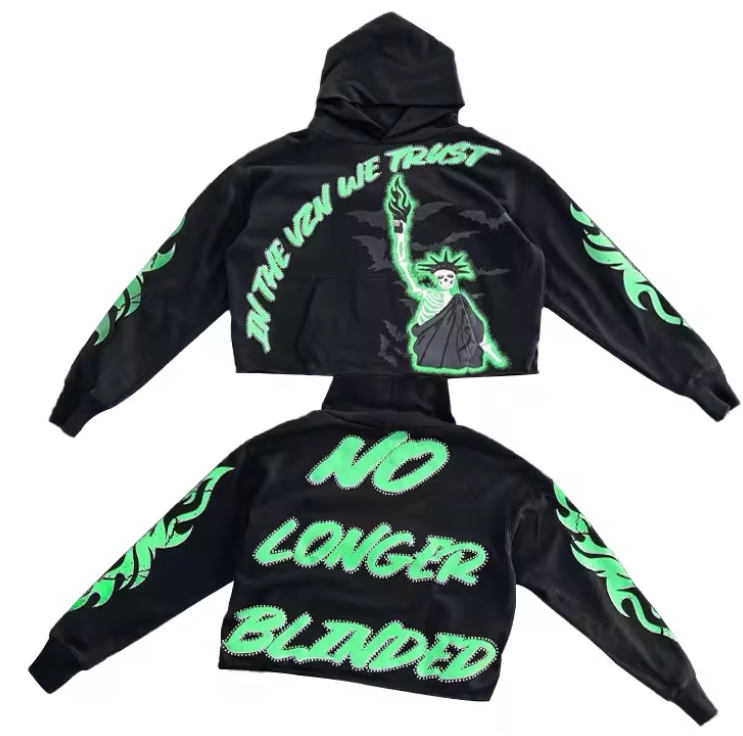 Custom Hoodies Puff Print Heavyweight Pullover Cotton Hot Drilling Streetwear Sweatshirts Men,Shuliqi Apparel - Men's Clothing Wholesale Manufacturer,Custom Hoodies Puff Print Heavyweight Pullover Cotton Hot Drilling Streetwear Sweatshirts Men | Wholesale Men's Apparel | OEM | Shuliqi