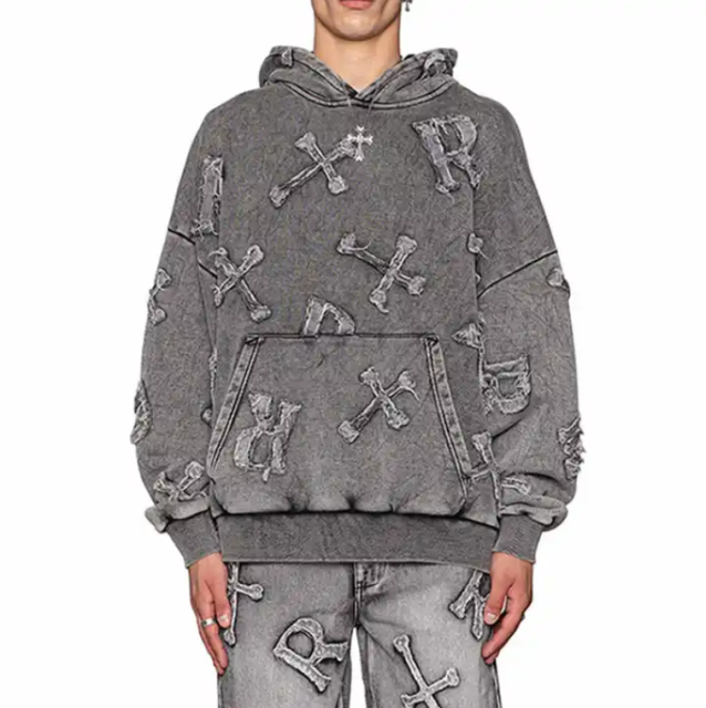 Embroidery Logo Vintage Acid Wash Hoodie Distressed Applique Oversized Heavyweight Pullover Hoodie,Shuliqi Apparel - Men's Clothing Wholesale Manufacturer,Embroidery Logo Vintage Acid Wash Hoodie Distressed Applique Oversized Heavyweight Pullover Hoodie | Wholesale Men's Apparel | OEM | Shuliqi