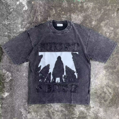 Cut And Sew Vintage Tee Graphic Tshirt With Custom Printing Oversize Men Distressed Wash Patch Embroidery T Shirts,Shuliqi Apparel - Men's Clothing Wholesale Manufacturer,Cut And Sew Vintage Tee Graphic Tshirt With Custom Printing Oversize Men Distressed Wash Patch Embroidery T Shirts | Wholesale Men's Apparel | OEM | Shuliqi