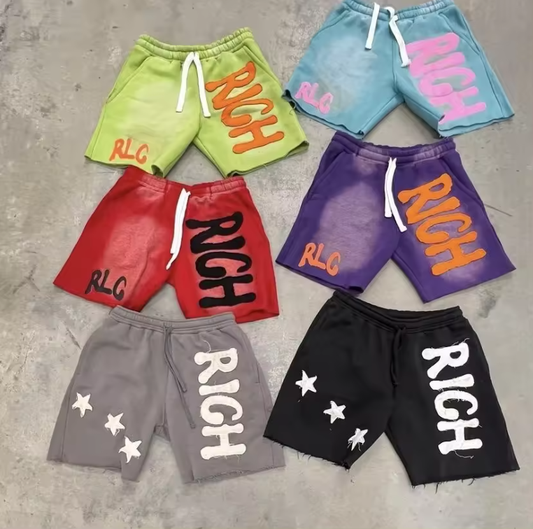 Custom Logo High Quality French Terry Cotton Patch Stitching Shorts Acid Wash Distressed Shorts For Men,Shuliqi Apparel - Men's Clothing Wholesale Manufacturer,Custom Logo High Quality French Terry Cotton Patch Stitching Shorts Acid Wash Distressed Shorts For Men | Wholesale Men's Apparel | OEM | Shuliqi