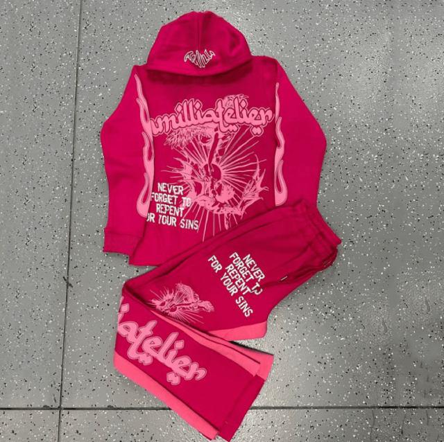 Custom High Quality 100% Cotton Two Piece Set Flare Sweatpants And Hoodie Set Puff Printing Mens Sweatsuit Track Suit,Shuliqi Apparel - Men's Clothing Wholesale Manufacturer,Custom High Quality 100% Cotton Two Piece Set Flare Sweatpants And Hoodie Set Puff Printing Mens Sweatsuit Track Suit | Wholesale Men's Apparel | OEM | Shuliqi