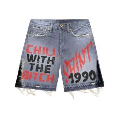 Custom High Quality Printing Acid Wash Raw Hem Denim Patchwork Streetwear Jeans Shorts Manufacturer,Shuliqi Apparel - Men's Clothing Wholesale Manufacturer,Custom High Quality Printing Acid Wash Raw Hem Denim Patchwork Streetwear Jeans Shorts Manufacturer | Wholesale Men's Apparel | OEM | Shuliqi