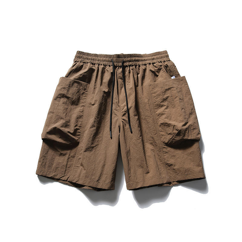 Hot sale summer quick dry big pocket quarter pants trend casual solid color loose beach shorts men,Shuliqi Apparel - Men's Clothing Wholesale Manufacturer,Hot sale summer quick dry big pocket quarter pants trend casual solid color loose beach shorts men | Wholesale Men's Apparel | OEM | Shuliqi
