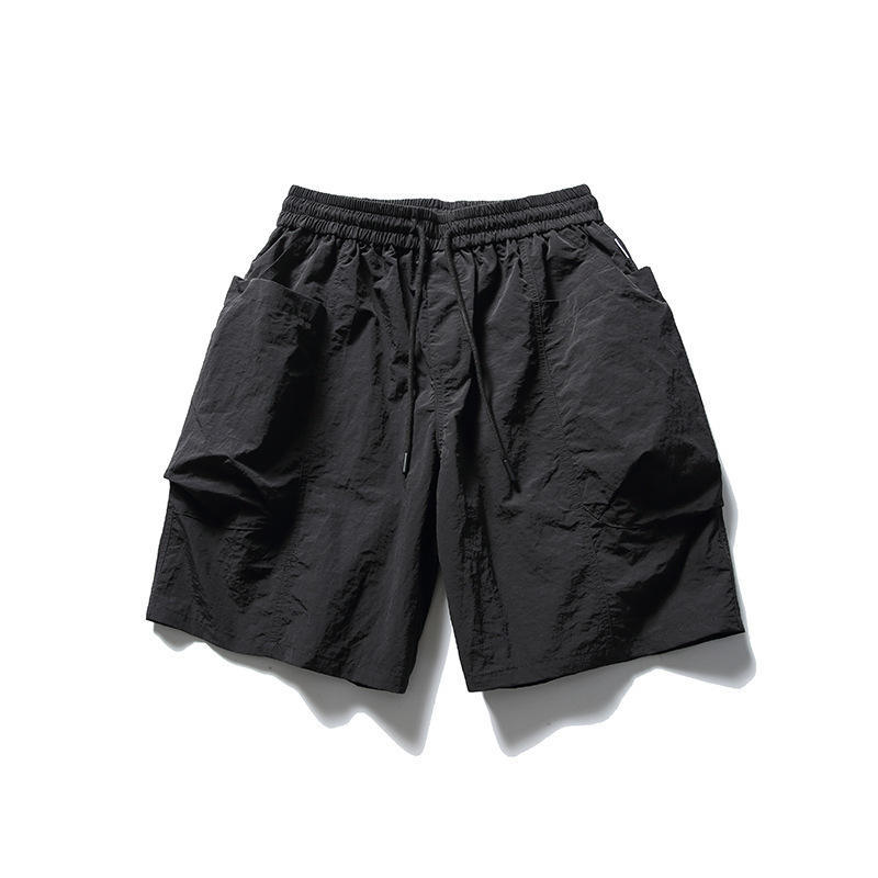 Hot sale summer quick dry big pocket quarter pants trend casual solid color loose beach shorts men,Shuliqi Apparel - Men's Clothing Wholesale Manufacturer,Hot sale summer quick dry big pocket quarter pants trend casual solid color loose beach shorts men | Wholesale Men's Apparel | OEM | Shuliqi
