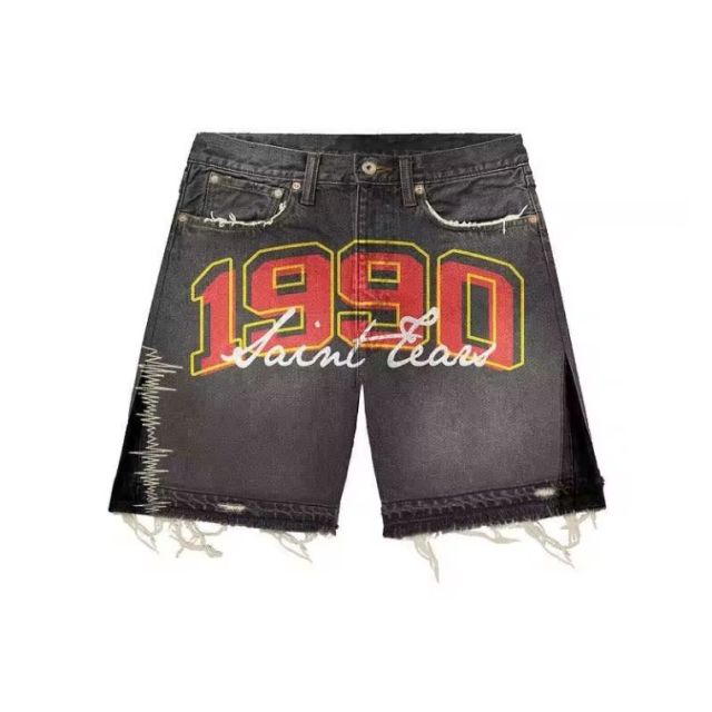 Custom High Quality Printing Acid Wash Raw Hem Denim Patchwork Streetwear Jeans Shorts Manufacturer,Shuliqi Apparel - Men's Clothing Wholesale Manufacturer,Custom High Quality Printing Acid Wash Raw Hem Denim Patchwork Streetwear Jeans Shorts Manufacturer | Wholesale Men's Apparel | OEM | Shuliqi