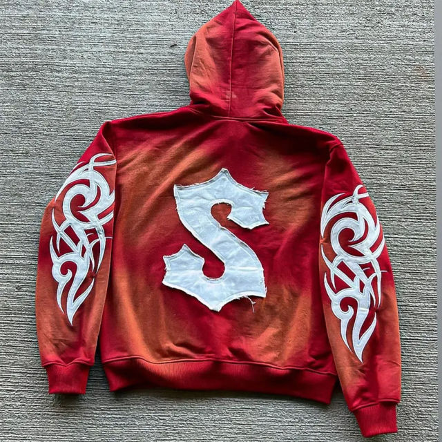 Custom manufacturer applique embroidery hoodies high quality french terry tracksuit distressed sun faded hoodie,Shuliqi Apparel - Men's Clothing Wholesale Manufacturer,Custom manufacturer applique embroidery hoodies high quality french terry tracksuit distressed sun faded hoodie | Wholesale Men's Apparel | OEM | Shuliqi