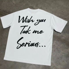 Short Sleeve Custom 100% Cotton Graphic printed T Shirts Oversized Letter Drop Shoulder Streetwear Screen Print T-shirt,Shuliqi Apparel - Men's Clothing Wholesale Manufacturer,Short Sleeve Custom 100% Cotton Graphic printed T Shirts Oversized Letter Drop Shoulder Streetwear Screen Print T-shirt | Wholesale Men's Apparel | OEM | Shuliqi