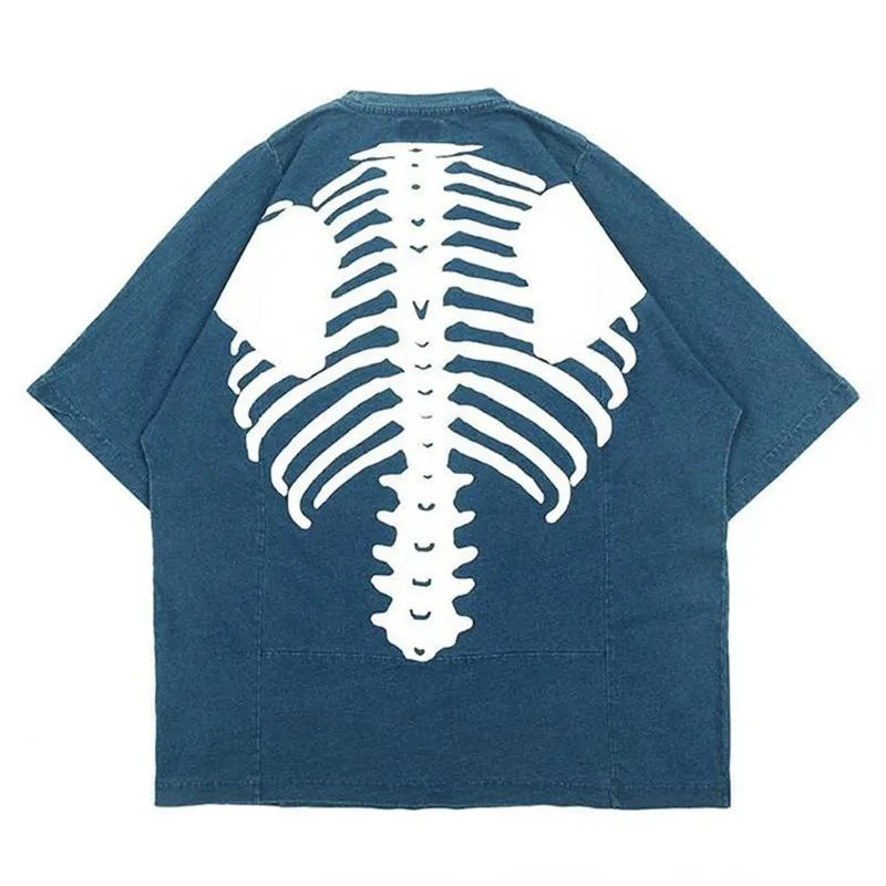 Manufacturers custom mens printed t shirt back print skeleton tshirt men's silk screen printing t-shirts,Shuliqi Apparel - Men's Clothing Wholesale Manufacturer,Manufacturers custom mens printed t shirt back print skeleton tshirt men's silk screen printing t-shirts | Wholesale Men's Apparel | OEM | Shuliqi