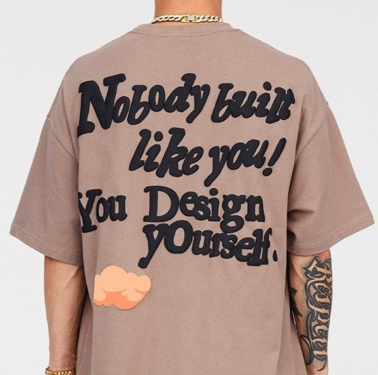 High quality custom printing design mens heavy cotton oversized drop shoulder puff print tshirt,Shuliqi Apparel - Men's Clothing Wholesale Manufacturer,High quality custom printing design mens heavy cotton oversized drop shoulder puff print tshirt | Wholesale Men's Apparel | OEM | Shuliqi