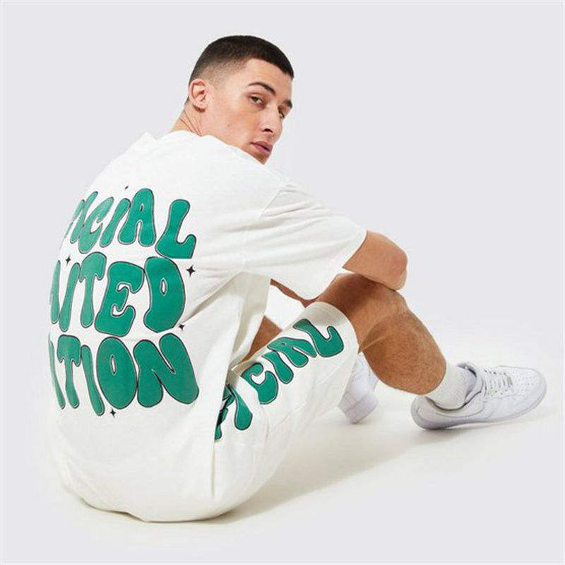 Two piece graphic t shirts tshirt short set summer men clothing custom 2 piece puff printing t shirt and shorts set for men,Shuliqi Apparel - Men's Clothing Wholesale Manufacturer,Two piece graphic t shirts tshirt short set summer men clothing custom 2 piece puff printing t shirt and shorts set for men | Wholesale Men's Apparel | OEM | Shuliqi