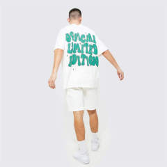 Two piece graphic t shirts tshirt short set summer men clothing custom 2 piece puff printing t shirt and shorts set for men,Shuliqi Apparel - Men's Clothing Wholesale Manufacturer,Two piece graphic t shirts tshirt short set summer men clothing custom 2 piece puff printing t shirt and shorts set for men | Wholesale Men's Apparel | OEM | Shuliqi