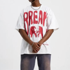 High quality oversized tshirt streetwear boxy cotton t-shirts custom puff printing t shirts,Shuliqi Apparel - Men's Clothing Wholesale Manufacturer,High quality oversized tshirt streetwear boxy cotton t-shirts custom puff printing t shirts | Wholesale Men's Apparel | OEM | Shuliqi