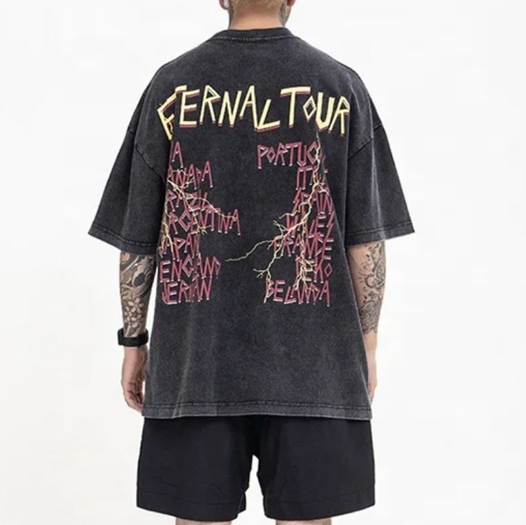High quality custom t shirt short sleevet-shirt streetwear digital printing heavyweight acid washed tshirt,Shuliqi Apparel - Men's Clothing Wholesale Manufacturer,High quality custom t shirt short sleevet-shirt streetwear digital printing heavyweight acid washed tshirt | Wholesale Men's Apparel | OEM | Shuliqi