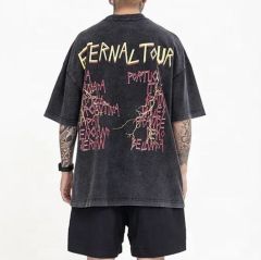 High quality custom t shirt short sleevet-shirt streetwear digital printing heavyweight acid washed tshirt,Shuliqi Apparel - Men's Clothing Wholesale Manufacturer,High quality custom t shirt short sleevet-shirt streetwear digital printing heavyweight acid washed tshirt | Wholesale Men's Apparel | OEM | Shuliqi