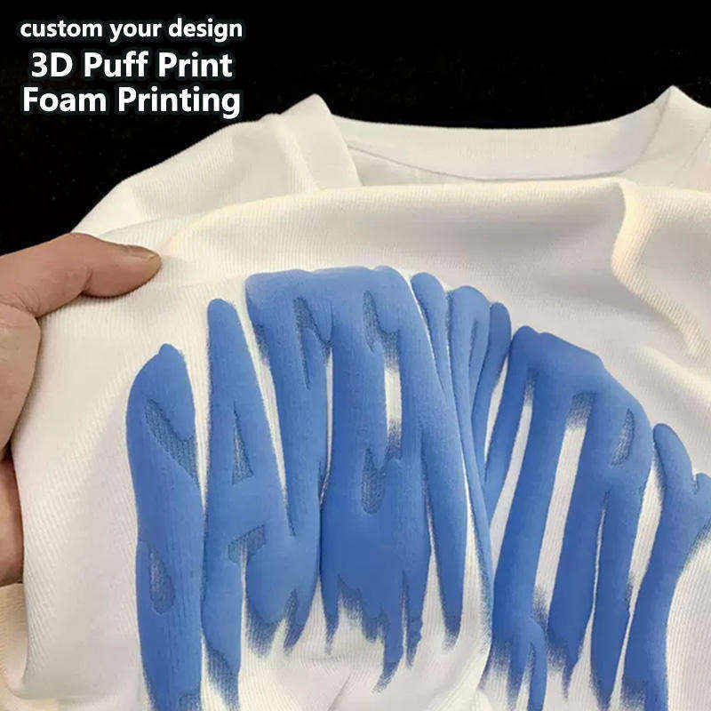Custom Fashion High Quality 100% Cotton Tshirt Plus Size Screen Print T shirts Short Sleeve Men's 3D Foam Puff Printing T-Shirt,Shuliqi Apparel - Men's Clothing Wholesale Manufacturer,Custom Fashion High Quality 100% Cotton Tshirt Plus Size Screen Print T shirts Short Sleeve Men's 3D Foam Puff Printing T-Shirt | Wholesale Men's Apparel | OEM | Shuliqi