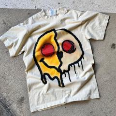 Customized Summer Men'S Dtg Printed Cotton Heavyweight Graphic T-Shirt Street Retro Hip Hop T-Shirt,Shuliqi Apparel - Men's Clothing Wholesale Manufacturer,Customized Summer Men'S Dtg Printed Cotton Heavyweight Graphic T-Shirt Street Retro Hip Hop T-Shirt | Wholesale Men's Apparel | OEM | Shuliqi