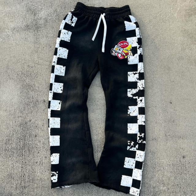 Streetwear Custom Logo Screen Printing Stack Boot Cut Distressed Cotton Sweat Pants Jogger Acid Wash Flare Sweatpants Men,Shuliqi Apparel - Men's Clothing Wholesale Manufacturer,Streetwear Custom Logo Screen Printing Stack Boot Cut Distressed Cotton Sweat Pants Jogger Acid Wash Flare Sweatpants Men | Wholesale Men's Apparel | OEM | Shuliqi