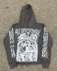 Oem Custom Logo Dgt Print Vintage Hoodies Cropped Man Hoodies Raw Hem No String Patch Cut And Sew Hoodie For Men,Shuliqi Apparel - Men's Clothing Wholesale Manufacturer,Oem Custom Logo Dgt Print Vintage Hoodies Cropped Man Hoodies Raw Hem No String Patch Cut And Sew Hoodie For Men | Wholesale Men's Apparel | OEM | Shuliqi