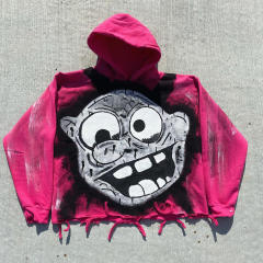 Oem Customized Logo Dtg Print Pattern Hoodie Cut Raw Hem Hoodie Street Vintage Rip Distressed Cropped Hoodie Mens,Shuliqi Apparel - Men's Clothing Wholesale Manufacturer,Oem Customized Logo Dtg Print Pattern Hoodie Cut Raw Hem Hoodie Street Vintage Rip Distressed Cropped Hoodie Mens | Wholesale Men's Apparel | OEM | Shuliqi