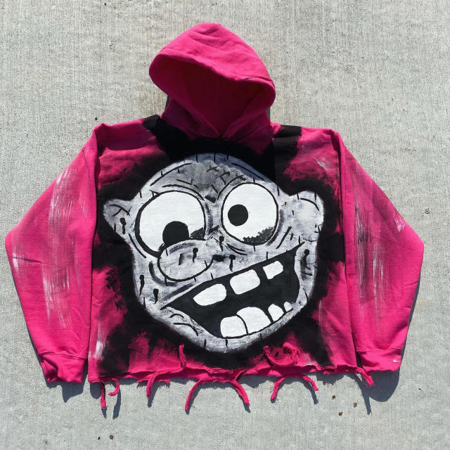 Oem Customized Logo Dtg Print Pattern Hoodie Cut Raw Hem Hoodie Street Vintage Rip Distressed Cropped Hoodie Mens,Shuliqi Apparel - Men's Clothing Wholesale Manufacturer,Oem Customized Logo Dtg Print Pattern Hoodie Cut Raw Hem Hoodie Street Vintage Rip Distressed Cropped Hoodie Mens | Wholesale Men's Apparel | OEM | Shuliqi