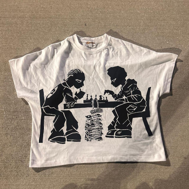 Streetwear Customized Graphic Short Sleeve Screen Printed Summer T Shirt 260G Cotton Oversized Loose Boxy Fit T Shirt,Shuliqi Apparel - Men's Clothing Wholesale Manufacturer,Streetwear Customized Graphic Short Sleeve Screen Printed Summer T Shirt 260G Cotton Oversized Loose Boxy Fit T Shirt | Wholesale Men's Apparel | OEM | Shuliqi