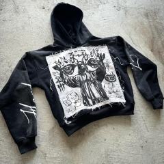 Oem Custom Heavyweight French Terry Cotton Hoodie Streetwear Distressed Embroidered Patch Hoodie Vintage Acid Wash Hoodie Mens,Shuliqi Apparel - Men's Clothing Wholesale Manufacturer,Oem Custom Heavyweight French Terry Cotton Hoodie Streetwear Distressed Embroidered Patch Hoodie Vintage Acid Wash Hoodie Mens | Wholesale Men's Apparel | OEM | Shuliqi