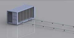 ApolloFlow- Mobile Solar Power Station by 20ft Container - SC20HQ-M-100K / SC20HQ-M-80K, with battery (optional)
