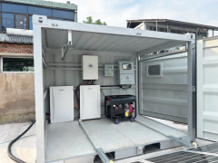 ApolloFlow- Mobile Solar Power Station by 8ft or 10ft Container - SC10GP-M-40K /  SC08GP-M-20K, with battery (optional)